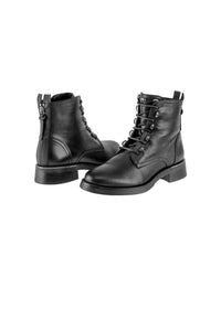 Black Lace Up B210 Boot