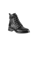 Load image into Gallery viewer, Black Double Buckle B050 Boot
